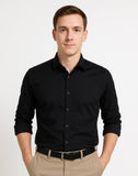 YS L FORMAL PLAIN SHIRT