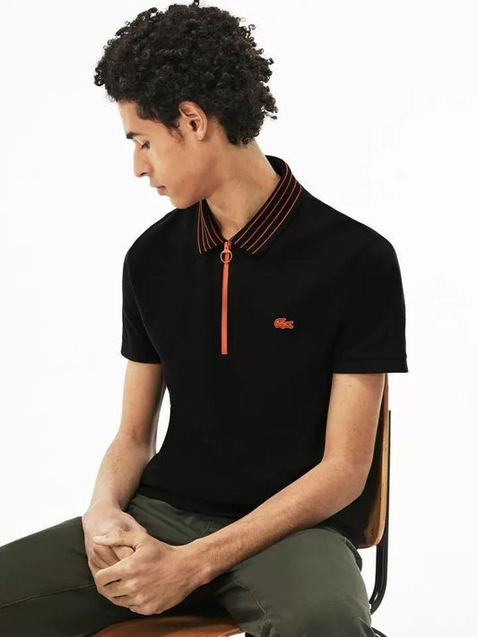 LCST ZIP POLO T-SHIRT