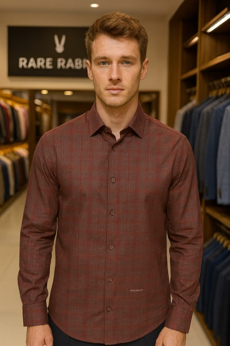 R/R  CHECKS SHIRT