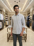 LINEN CLUB STRIPE SHIRTS