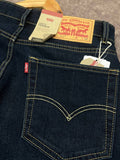 LEVI S DARK WASH WHISKERED DENIM JEANS