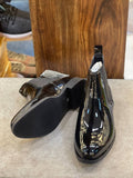 Zara Man Glossy Patent Leather Chelsea  BOOTS
