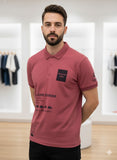 LCST PRINTED POLO T-SHIRT