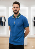 LCST ZIP POLO T-SHIRT