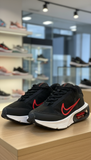 NKE ARMX Black and Red Performance Sneakers