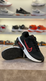 NKE ARMX Black and Red Performance Sneakers