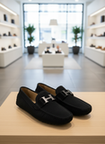 HERMES The Heritage Loafer in Suede loafers