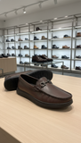 LEE FOX LEATHER LOAFERS