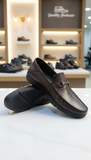 LEE FOX LEATHER LOAFERS