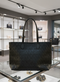 MK Monogram Embossed Black Tote BAG