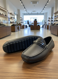C_K LEATHER LOAFERS