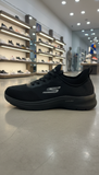 SKECHR Ultra Flex 3.0 Knit Slip-On Comfort  - Triple Black Sneakers