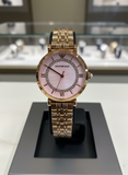 Emporio Armani Rose Gold-Tone Mother-of-Pearl ladies Watch