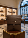MONT BLANC Faux-Leather Messenger Bag