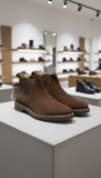 ZARA Men’s  Suede Chelsea Ankle Boots