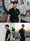 BLMN ZIP POLO T-SHIRT