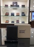 MONT BLANC Heritage Style Genuine Leather Bifold Wallet