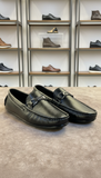 BALMAIN LEATHER LOAFERS
